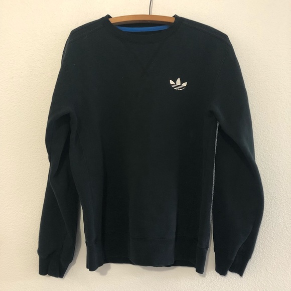 adidas classic black sweatshirt